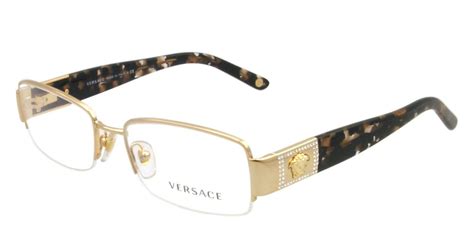 metal frame gold versace glasses|official Versace eyeglass frames.